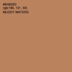 #BA835D - Muddy Waters Color Image
